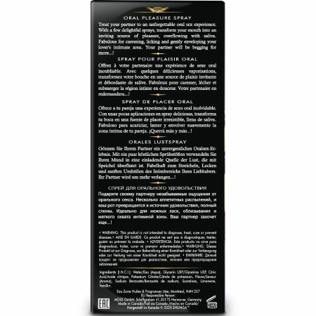 Shunga Waves Oral Spray Exotic Fruits 20ml - Flavored Moisturizing Formula