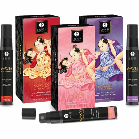 Shunga Waves Oral Spray Exotic Fruits 20ml - Flavored Moisturizing Formula