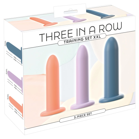 You2Toys Three in a Row Silicone Training Set, 3 Sizes, Pastel Colors