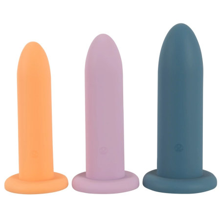 You2Toys Three in a Row Silicone Training Set, 3 Sizes, Pastel Colors