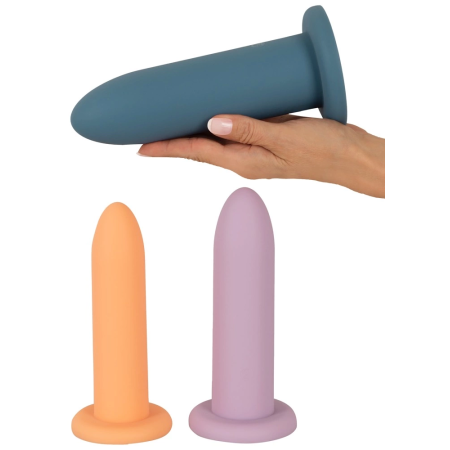 You2Toys Three in a Row Silicone Training Set, 3 Sizes, Pastel Colors