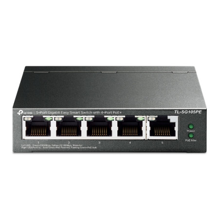 TP-Link TL-SG105PE 5-Port PoE Jungiklis