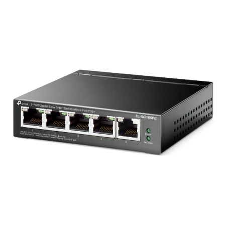 TP-Link TL-SG105PE 5-Port PoE Jungiklis