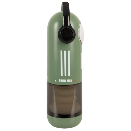 Rebel SKULL 3F Intimate Device with Heating & Thrusting, Black, 30 cm