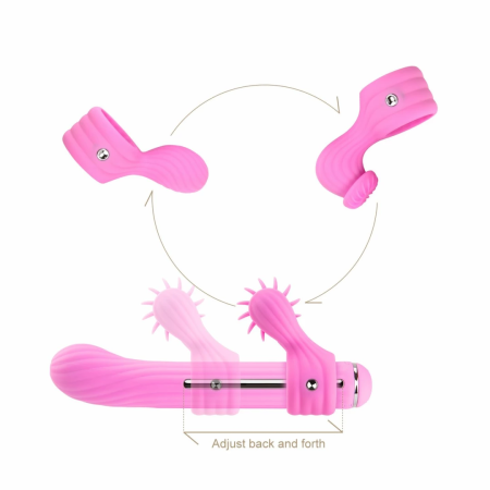 OTOUCH Magic Stick Pink - Multi-Function Wand with 3 Attachments, Heated