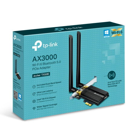 TP-Link Archer TX50E 3000Mbps Wireless Adapter
