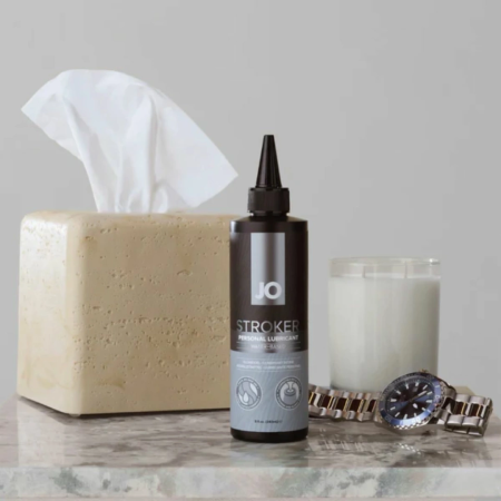 System JO Stroker Lubricant 120ml Thick Water-Based Formula for Devices