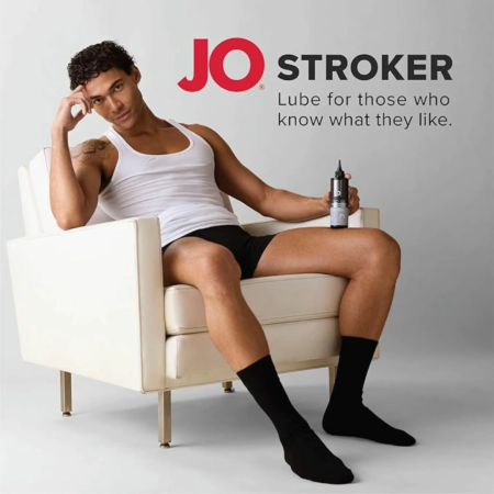 System JO Stroker Lubricant 120ml Thick Water-Based Formula for Devices