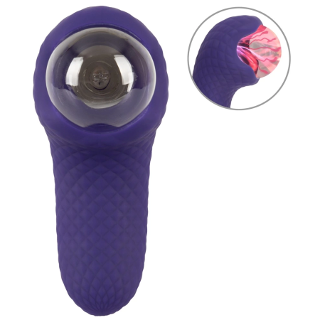 beau coeur Zanto Plasma Dual-Ended Vibrator with Illuminated Glass Ball, 13.3 cm