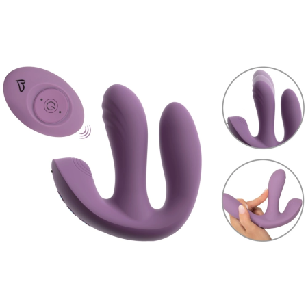 beau coeur Mireva RC Triple - Multi-Zone Remote-Controlled Intimate Device
