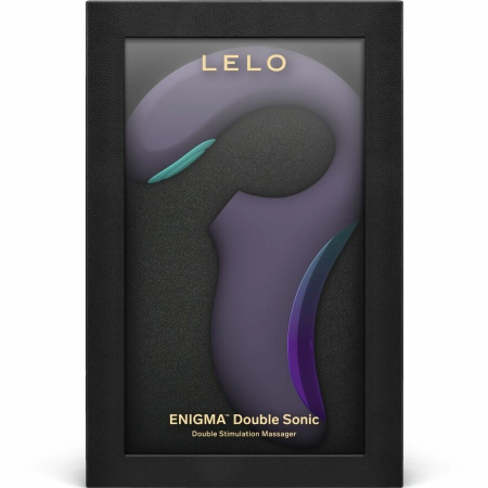 LELO Enigma Double Sonic Intimate Device Cyber Purple - App Control