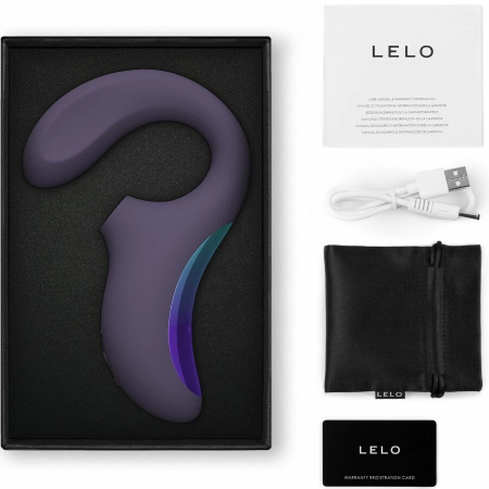 LELO ENIGMA Wave Cyber Purple Triple Motor Sonic Device 182mm
