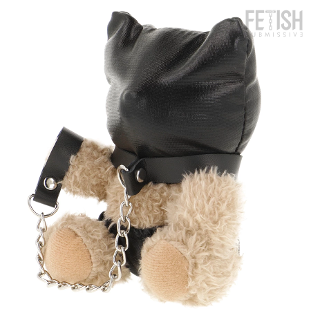 Fetish Submissive Momo Collectible Plush - Model 8, Unique Accessory, Black