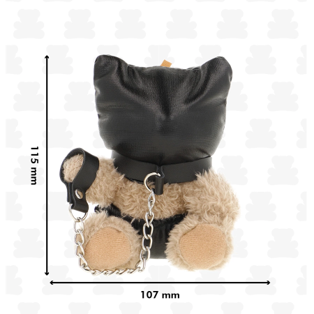 Fetish Submissive Momo Collectible Plush - Model 8, Unique Accessory, Black