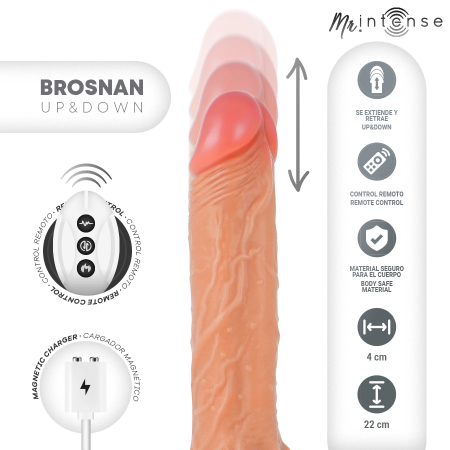 MR INTENSE Brosnan Up&Down Remote System Silicone 22cm Intimate Machine