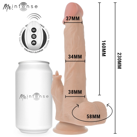 MR Intense Redford Remote-Controlled Thrusting Model 23cm Red Silicone