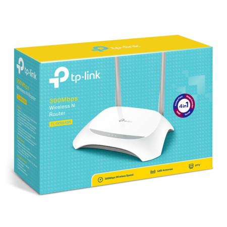 TP-Link TL-WR840N 300Mbps Beliežis Maršrutizatorius