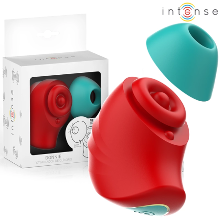 INTENSE Donnie External Stimulator Red/Green Compact Rechargeable