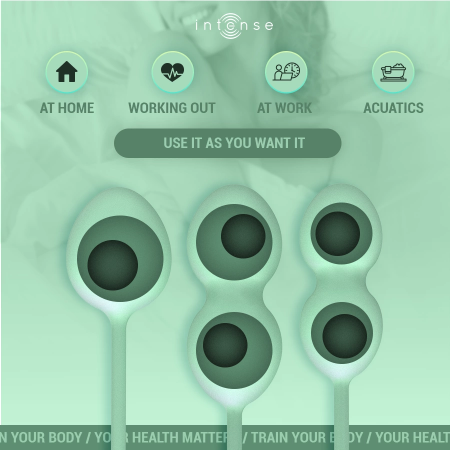INTENSE Charli Kegel Ball Kit Light Jade Green - 3-Piece Pelvic Floor Trainer