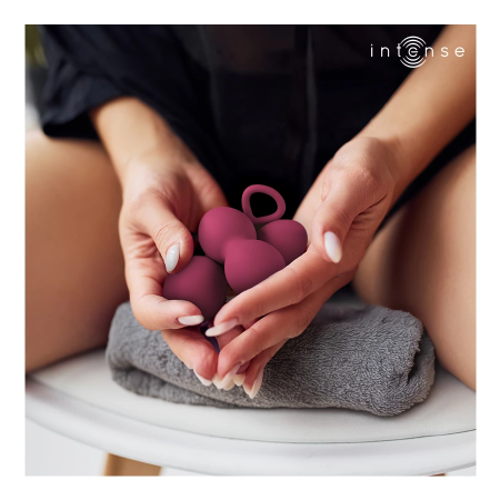 INTENSE Charli Kegel Ball Kit Violet - 3-Level Pelvic Floor Trainer Set