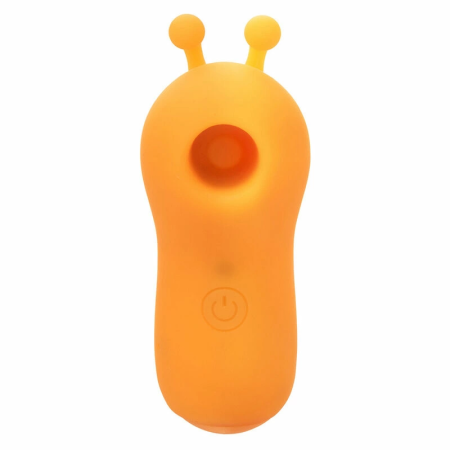 CalExotics Neon Vibes Orange Ergonomic Finger Device 10 Modes Waterproof