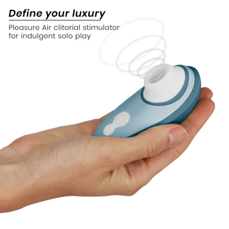 Womanizer Liberty 2 Blue - Compact Air Wave Stimulator with Magnetic Lid