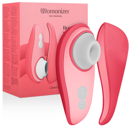 Womanizer Liberty 2 Pink - Compact Air Pulse Personal Device, 8 Modes