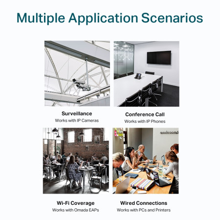 TP-LINK TL-SG1218MP jungiklis