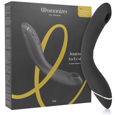 Womanizer OG G-Spot Slate | Dual Air & Vibration Intimate Device