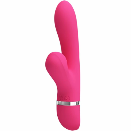 Pretty Love Willow Magenta Dual-Action Intimate Stimulator Silicone