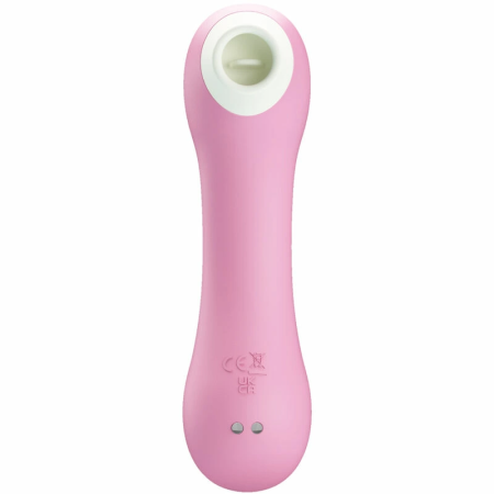 ROMANCE Emerald Pink Wave Intimate Pulse Massager, 7 Modes, Waterproof