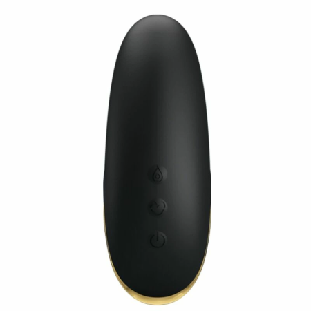 Pretty Love Stimulating Waves Black Rechargeable Intimate Device