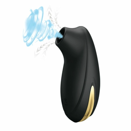 Pretty Love Stimulating Waves Black Rechargeable Intimate Device