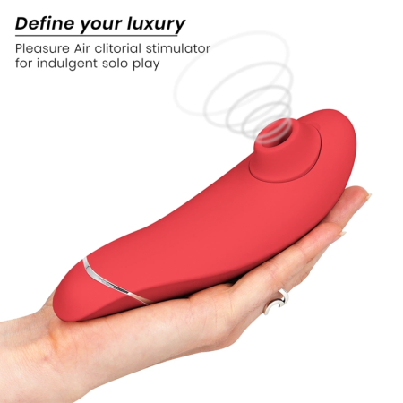 Womanizer Premium 2 Intimate Air System Raspberry, 14 Modes, Silicone