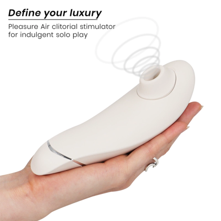 Womanizer Premium 2 Warm Gray - Air Technology Intimate Device, 14 Modes