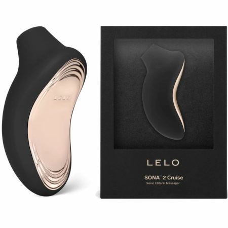 LELO Sona 2 Cruise Black - Advanced Wave Technology, Large Surface