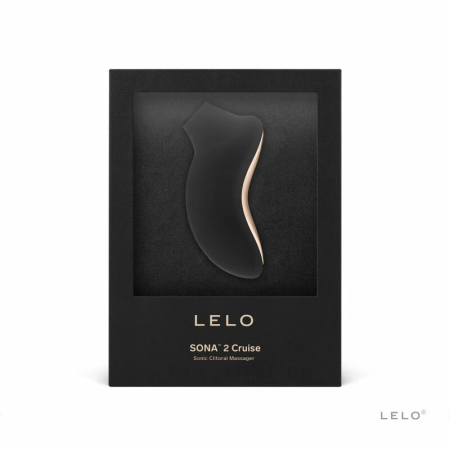 LELO Sona 2 Cruise Black - Advanced Wave Technology, Large Surface