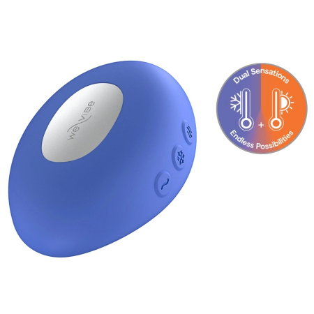 We-Vibe Temp Lavender Blue - Temperature Control Compact Massager 9.5cm