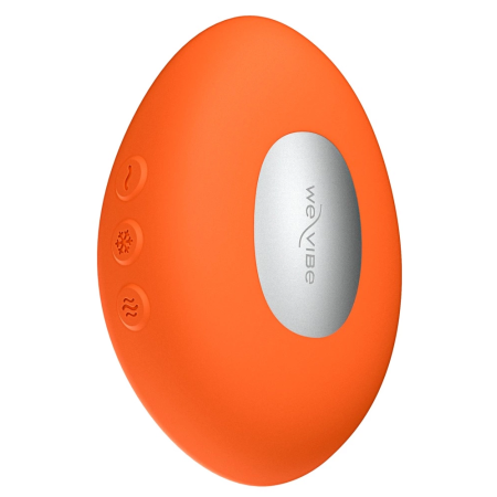 We-Vibe Temp Tangerine Compact Lay-On Device with Warming & Cooling