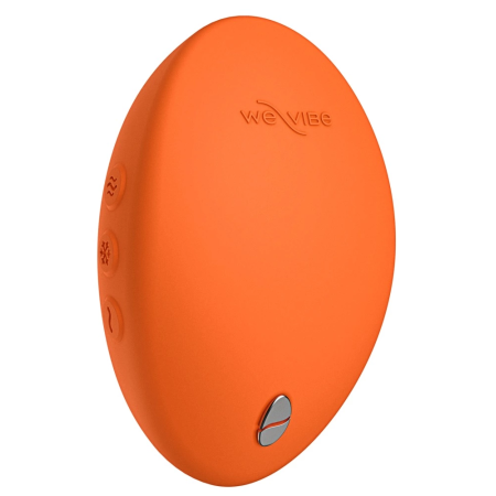 We-Vibe Temp Tangerine Compact Lay-On Device with Warming & Cooling