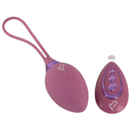 beau coeur Rovana RC Intimate Training Ball Remote Control 10 Modes Pink
