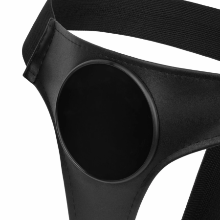 Fetish Collection Adjustable Black Harness with Suction System