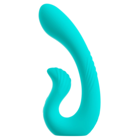 beau coeur Naira Dual Heads Vibrator Flexible Silicone Pink 17.5cm