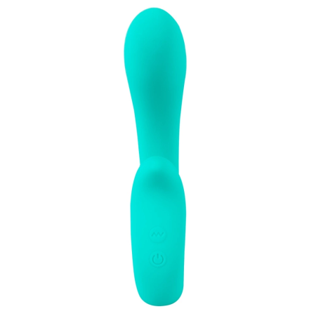 beau coeur Naira Dual Heads Vibrator Flexible Silicone Pink 17.5cm