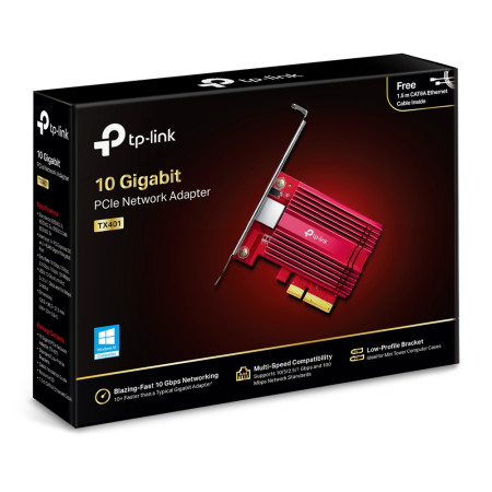 TP-Link 10Gbps PCIe tinklo adapteris
