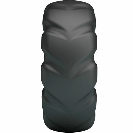 Crazy Bull Jeriko Silicone Adjustable Ring Model 1 - Black, 45mm