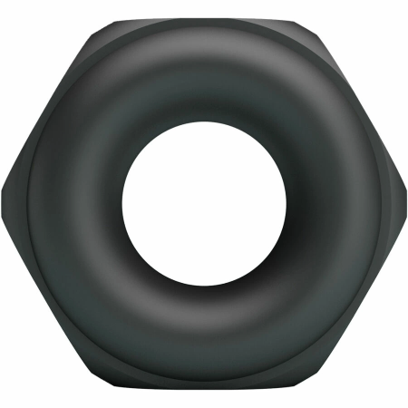 Crazy Bull Jarvius Silicone Comfort Ring Model 14, Adjustable, Black