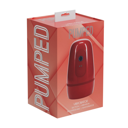 Pulsar Vibrobator Metallic Red Intimate Pressure & Vibration Device