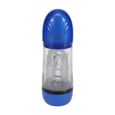 SonicPull Metallic Blue Suction & Vibration Intimate Device Multimedia