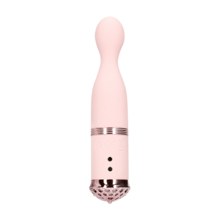 Loveline Finesse Pink Precision Sphere-Tip Massager, 10 Modes, Waterproof